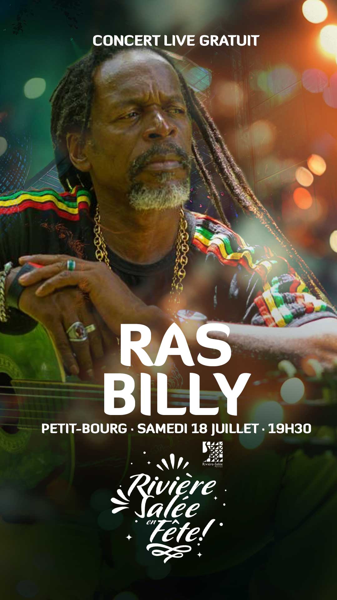 Ras Billy — Petit-Bourg, samedi 18 juillet