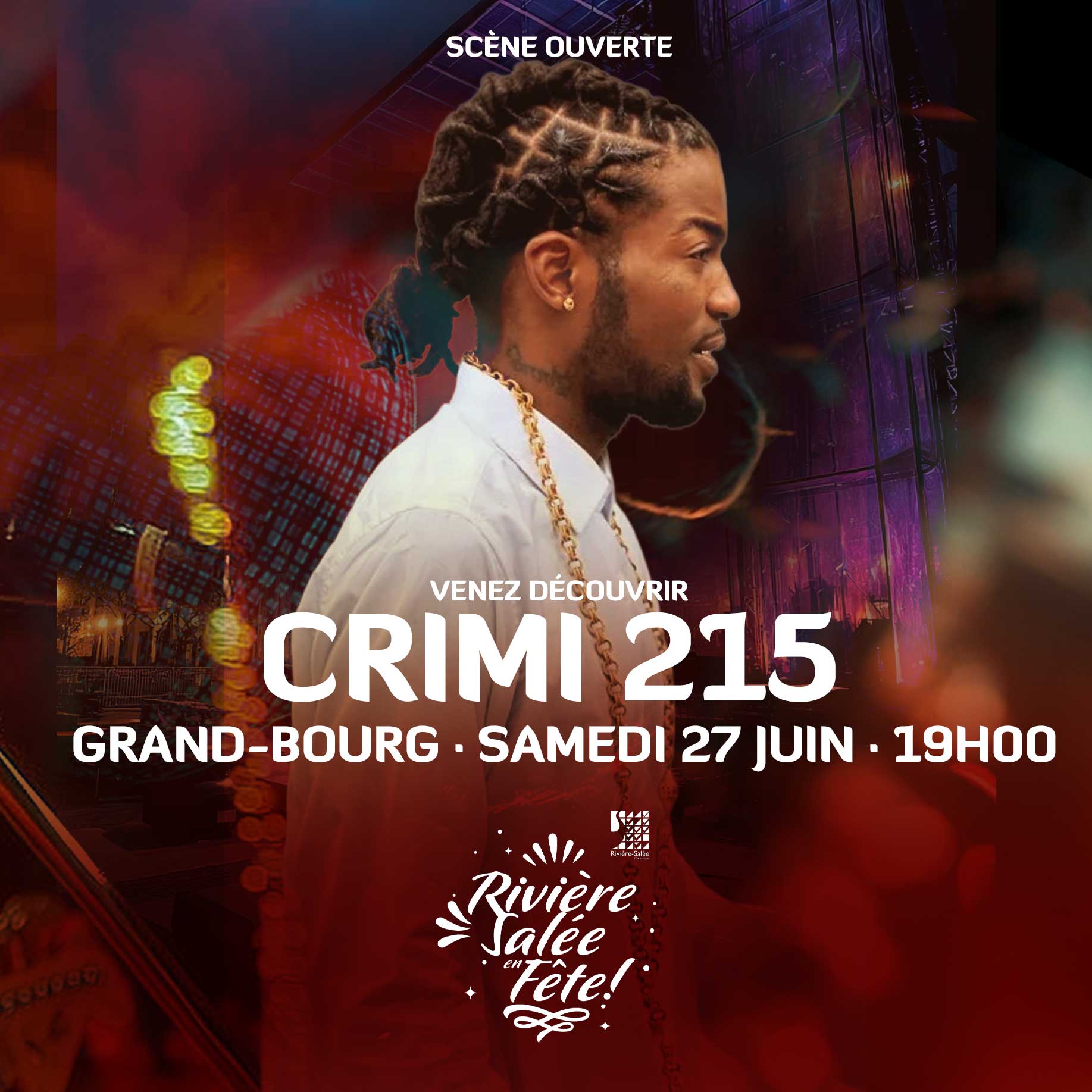 Crimi 215 — Scène ouverte, Grand-Bourg, samedi 27 juin 19h00