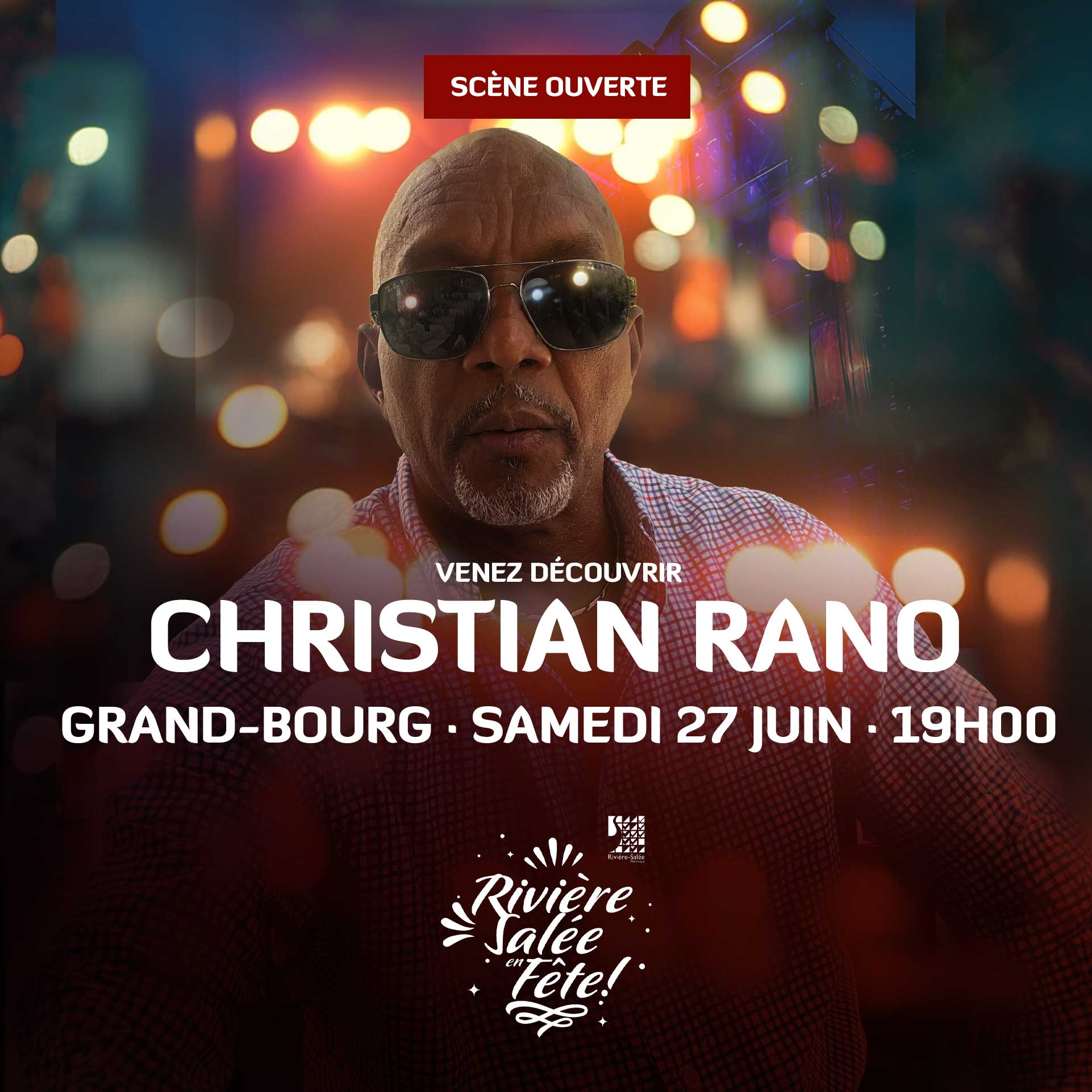 Christian Rano — Scène ouverte, Grand-Bourg, samedi 27 juin 19h00