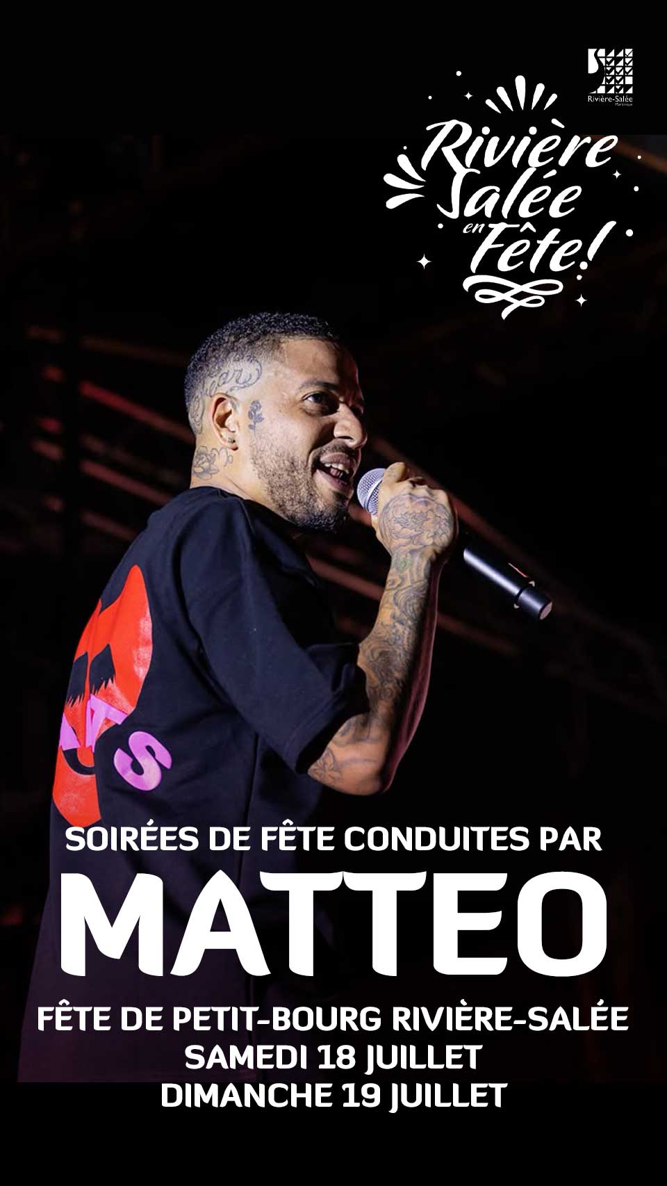Matteo — Animateur des soirées, Petit-Bourg, 18 & 19 juillet